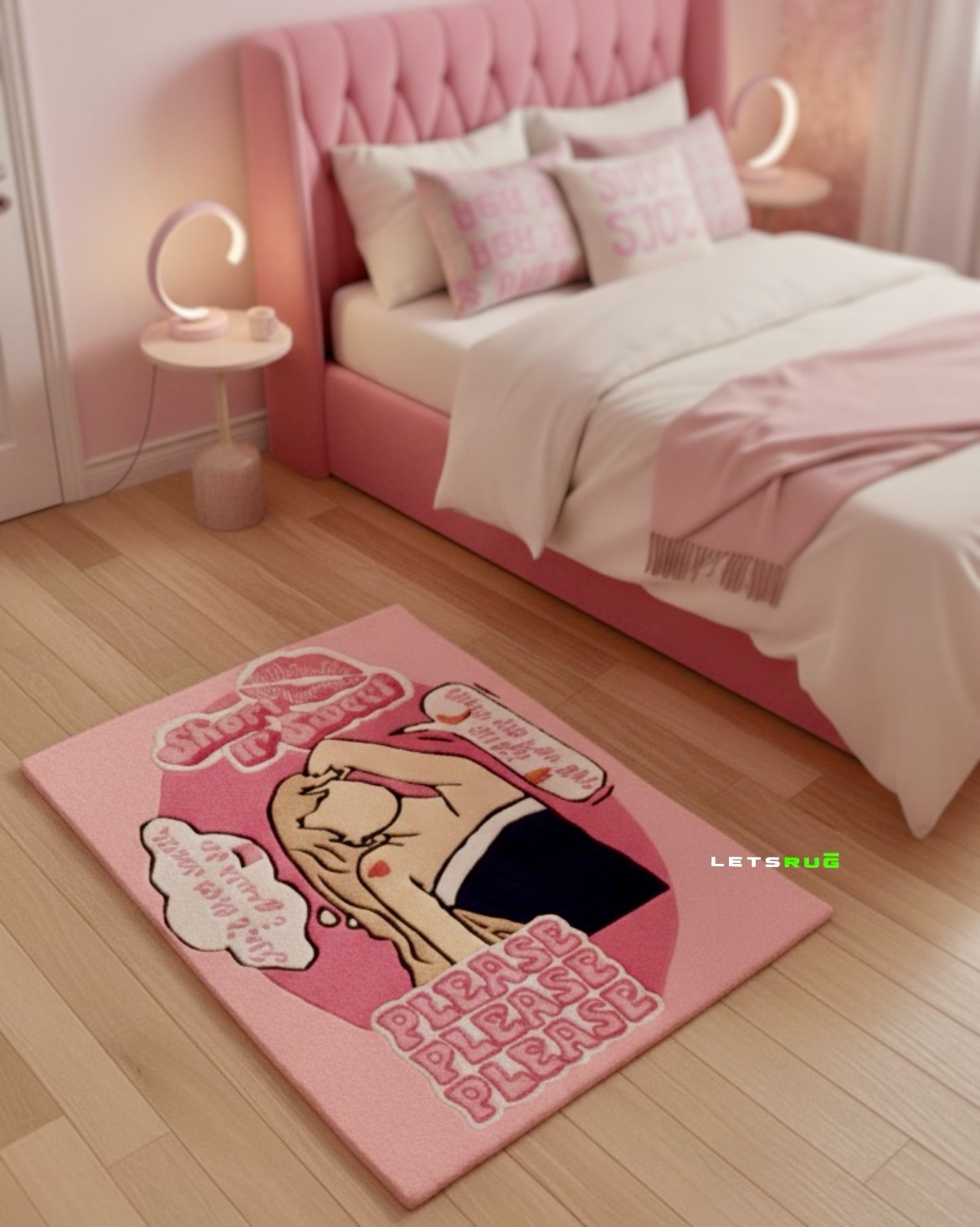 Please please please Rug | HandTufted Custom Rug