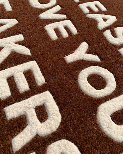 Remove Your Sneakers Custom Rug by LetsRug