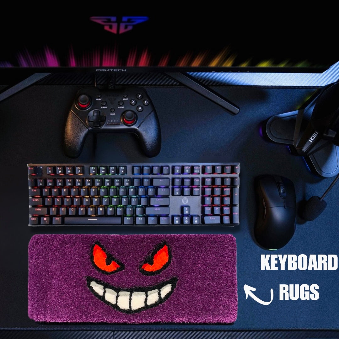 Gengar Keyboard Rug | LetsRug.in