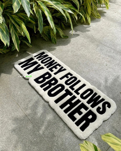 Money follows Rug | HandTufted Custom Rug