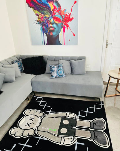 Custom Art Square Rug by Letsrug