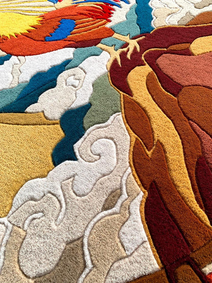 Morning Glory Rug | HandTufted Custom Rug