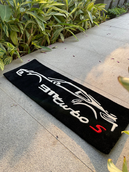 Sports Car Rug | HandTufted Rug