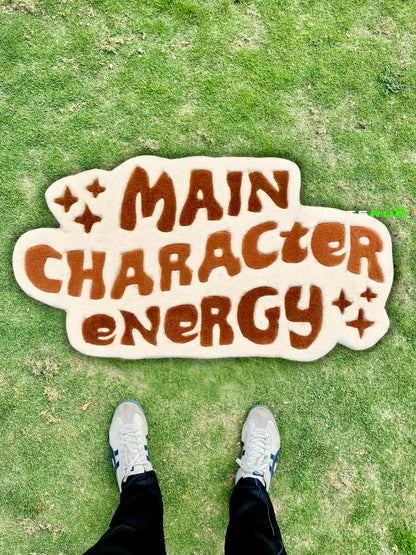 Main Character Energy Rug by LetsRug