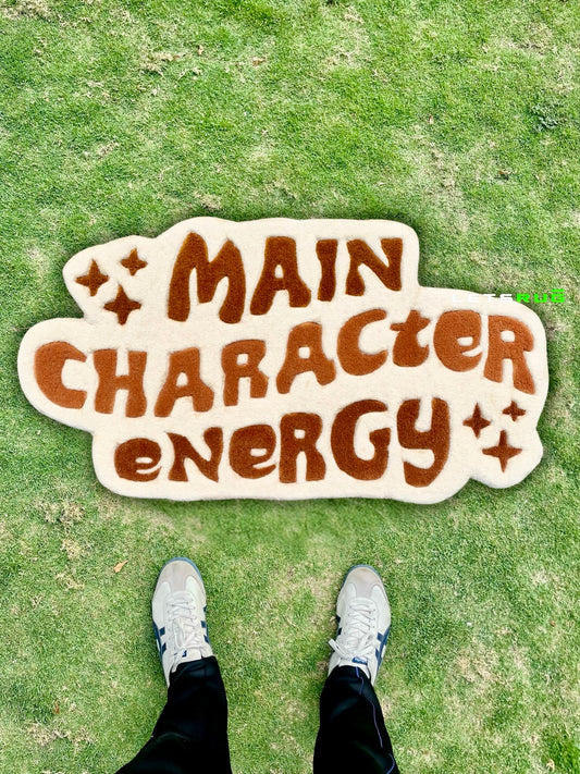 Main Character Energy Rug by LetsRug