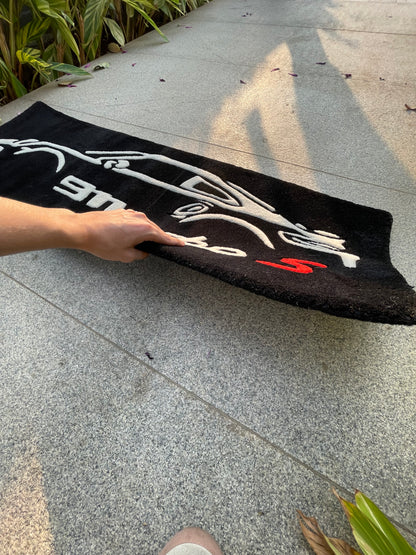 Sports Car Rug | HandTufted Rug
