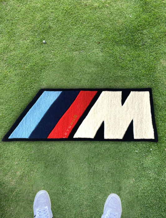 M Sport Logo Rug by LetsRug