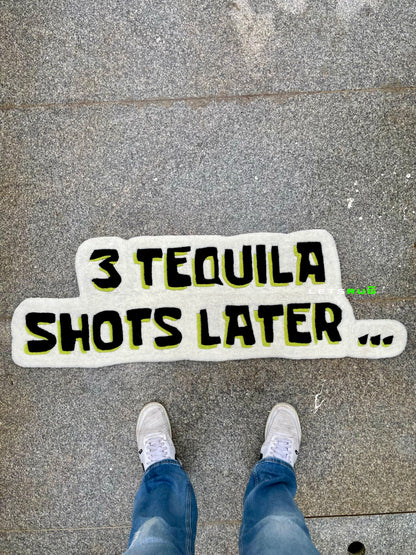 3 Tequila Shots Later Rug | Handtufted | LetsRug.in