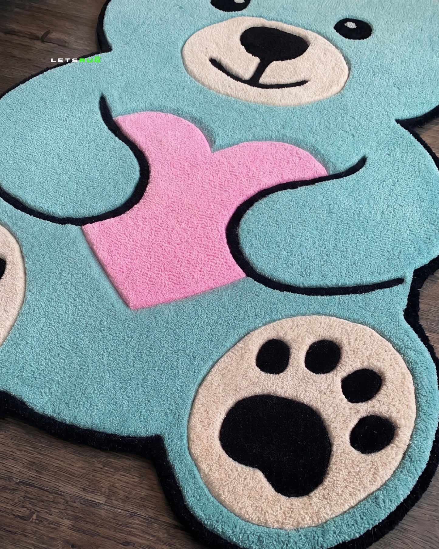 Teddy Love Rug | Handtufted | LetsRug.in