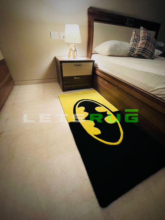 Bat Bedside Custom Rug | LetsRug