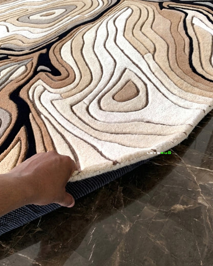 Terra Flow Rug | HandTufted Custom Rug