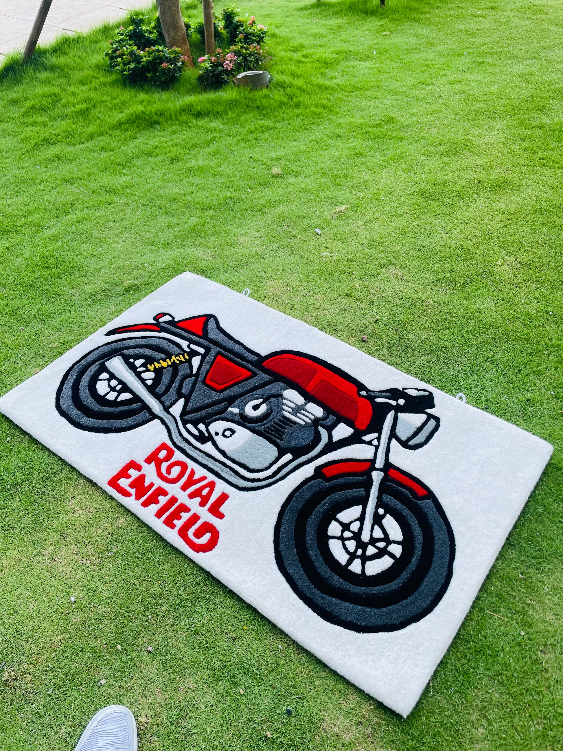Royal Custom Bike Rug by LetsRug – LETSRUG.IN