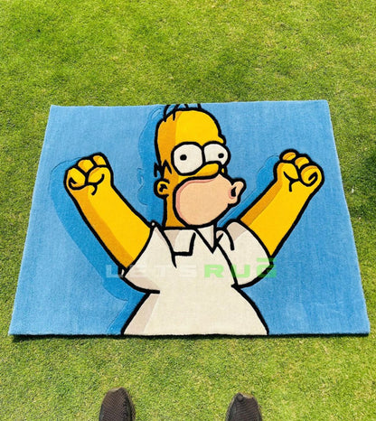 Homer Handtufted Custom Rug | LetsRug.in