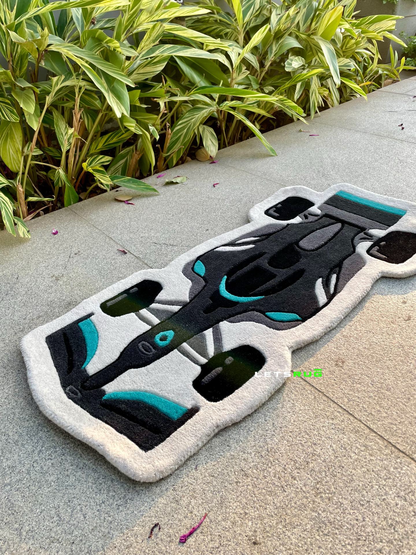Sports Car Rug | HandTufted Custom Rug