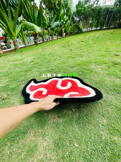 Akatsuki Cloud Rug | Custom Rug by LetsRug