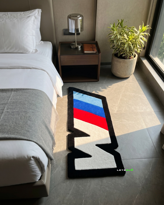 Luxury Sports Car Custom Rug by LetsRug