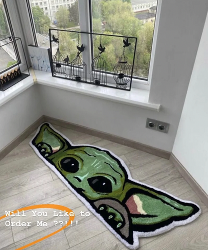 Baby Yoda Rug by LetsRug