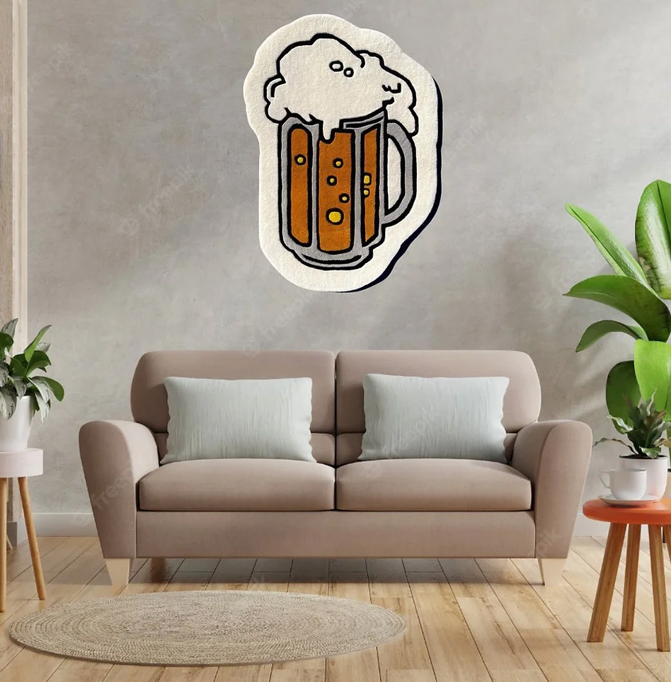 Beer Rug by LetsRug