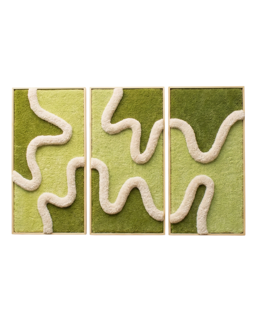 Nature Flow Wall Rug | HandTufted Custom Rug