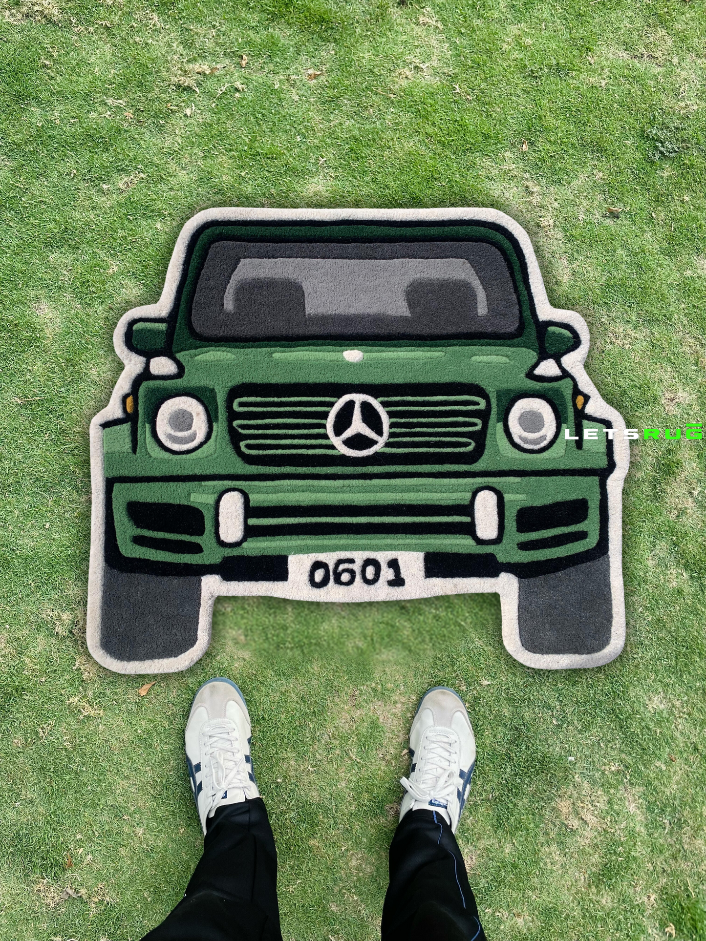 Luxury Car Rug by Letsrug