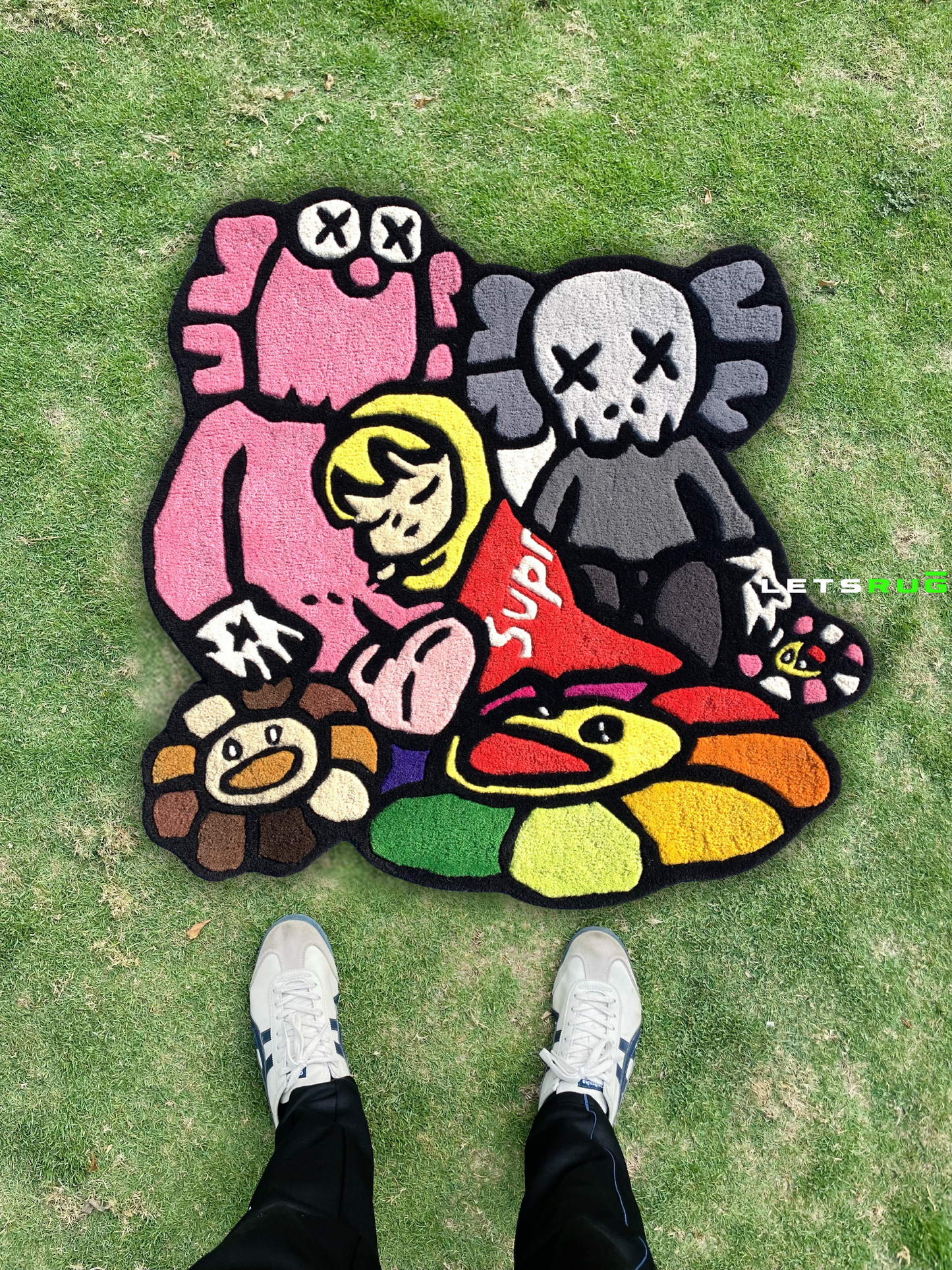 Multi Hypebeast Custom Rug by Letsrug