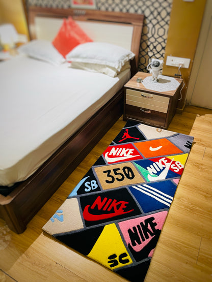 Sneaker Box Bedside Custom Rug 01 by LetsRug