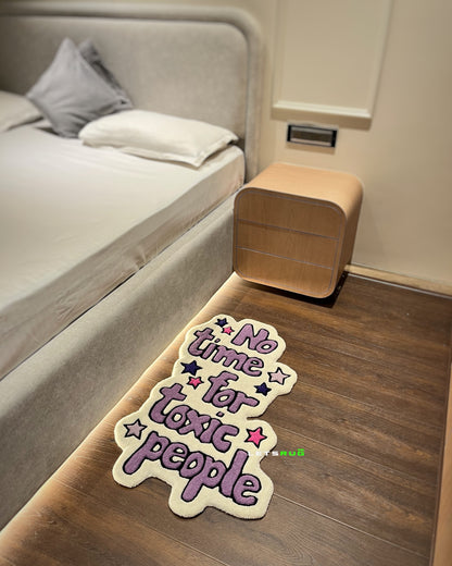 No Time For People Rug | HandTufted Custom Rug