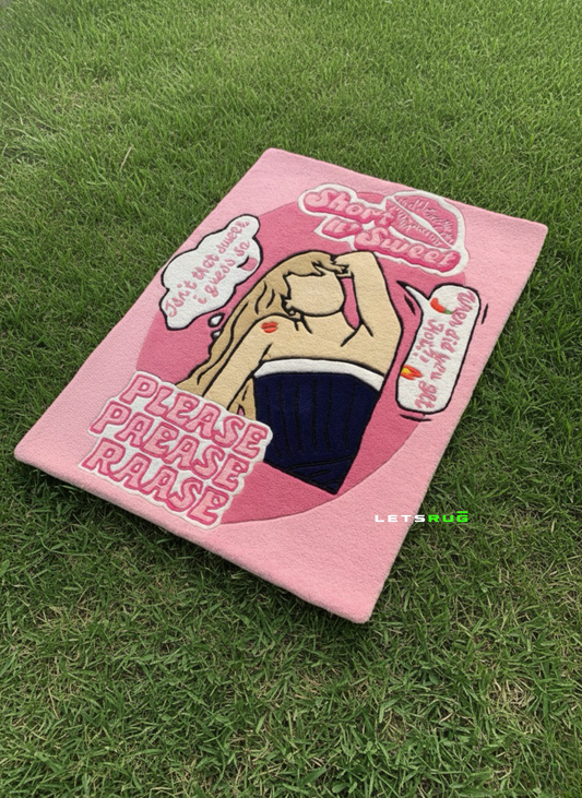 Please please please Rug | HandTufted Custom Rug