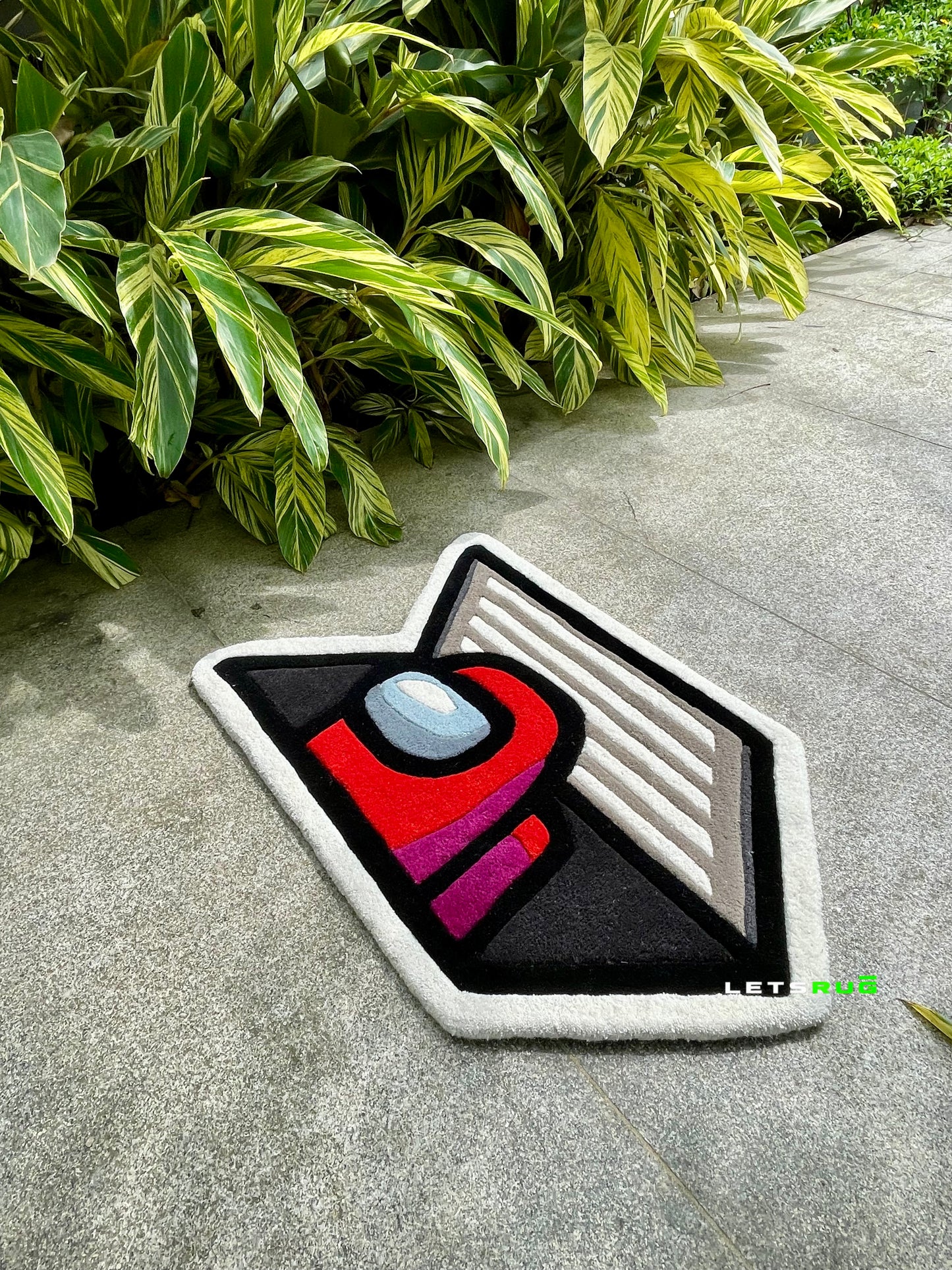 Game Bedside/Wall Hanging Rug | HandTufted Custom Rug