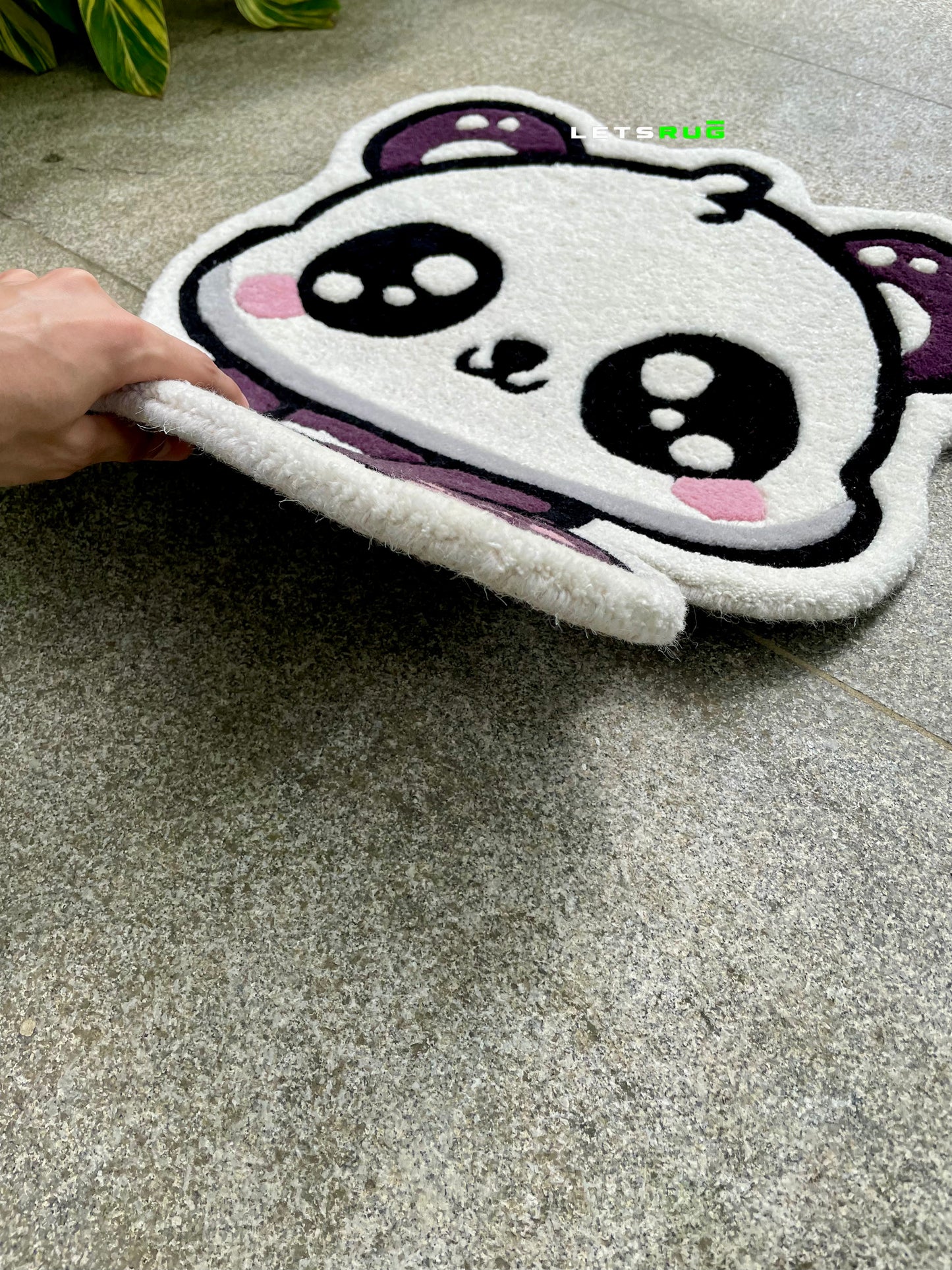 Cute teddy bear Rug | HandTufted Custom Rug