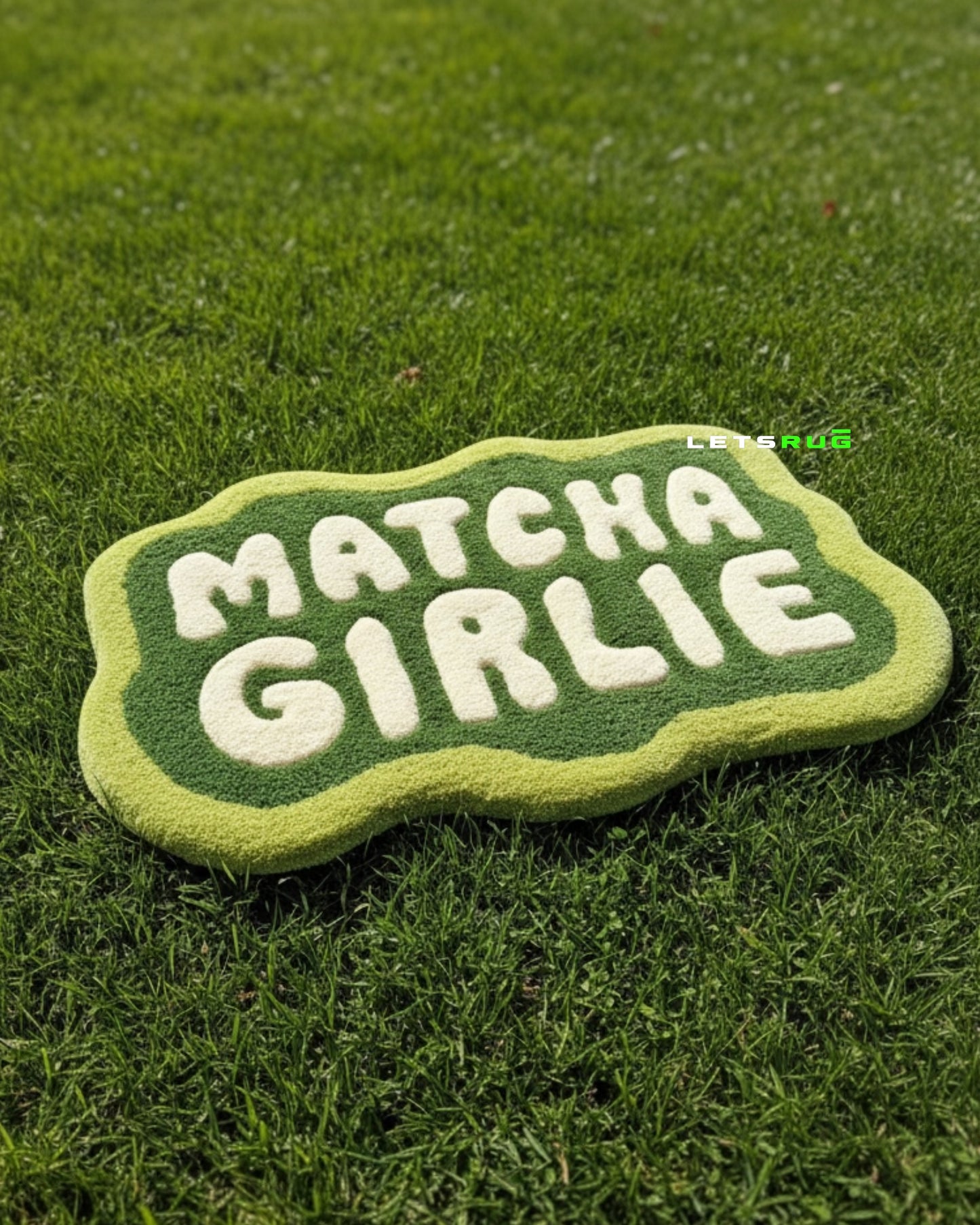 Matcha Girlie Rug | HandTufted Custom Rug