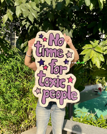 No Time For People Rug | HandTufted Custom Rug