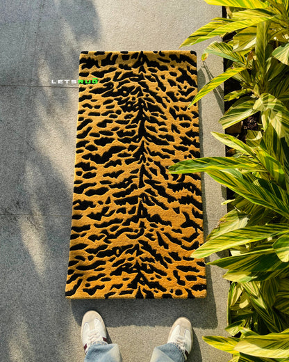 luxury Tiger Design Rug | HandTufted Custom Rug