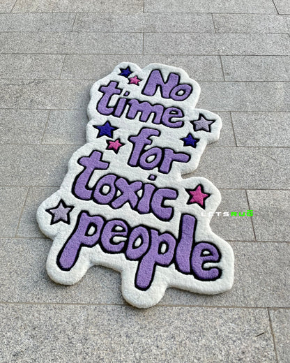 No Time For People Rug | HandTufted Custom Rug