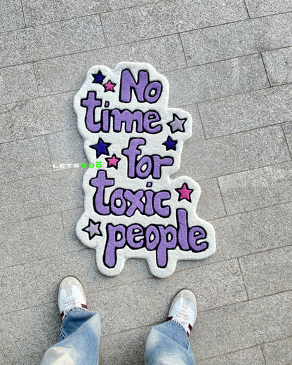 No Time For People Rug | HandTufted Custom Rug
