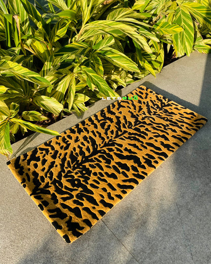 luxury Tiger Design Rug | HandTufted Custom Rug