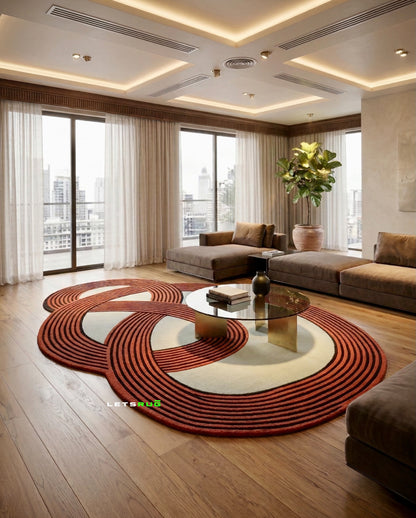 Infinity Loop Rug | HandTufted Custom Rug