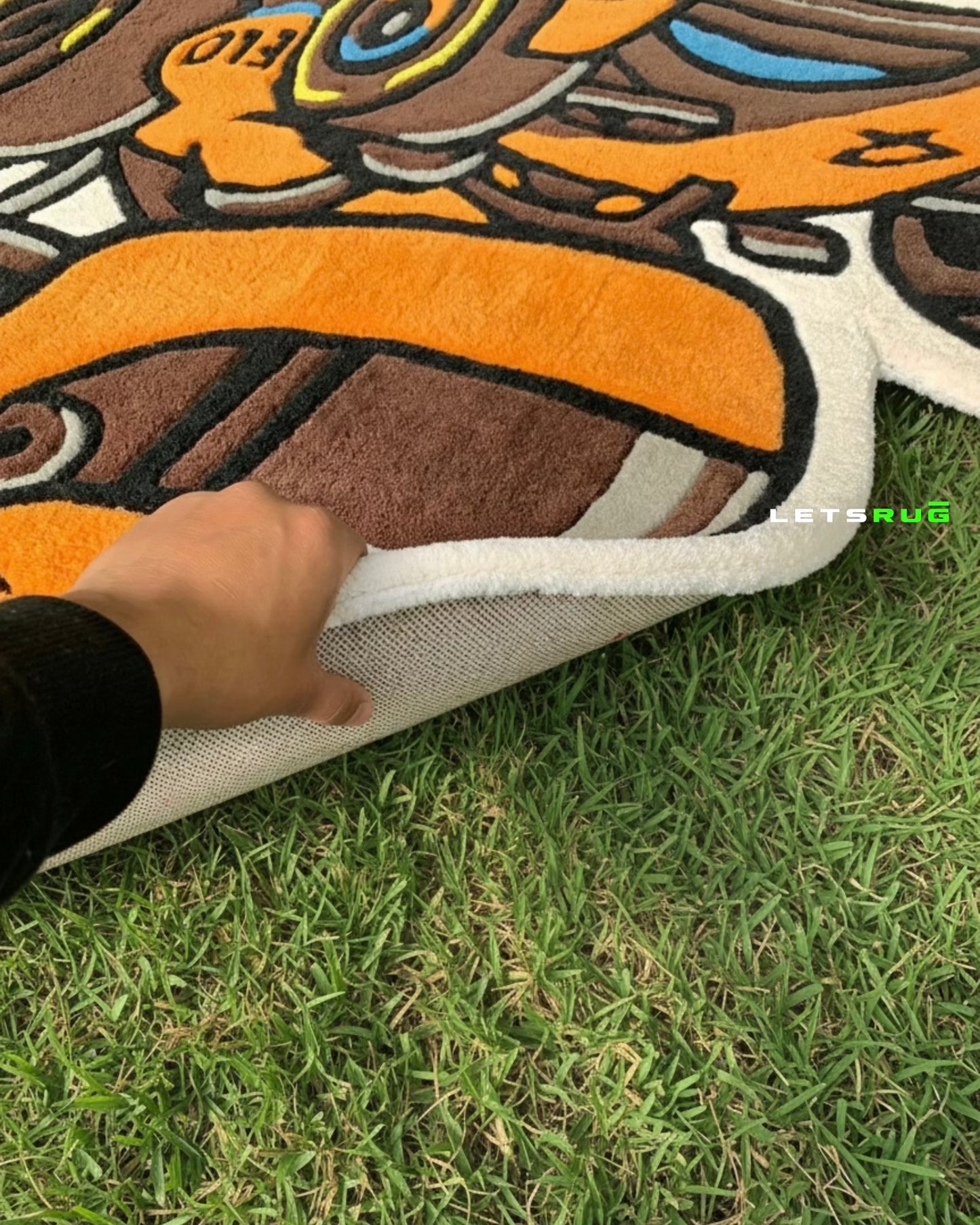 Race Car Rug | HandTufted Custom Rug