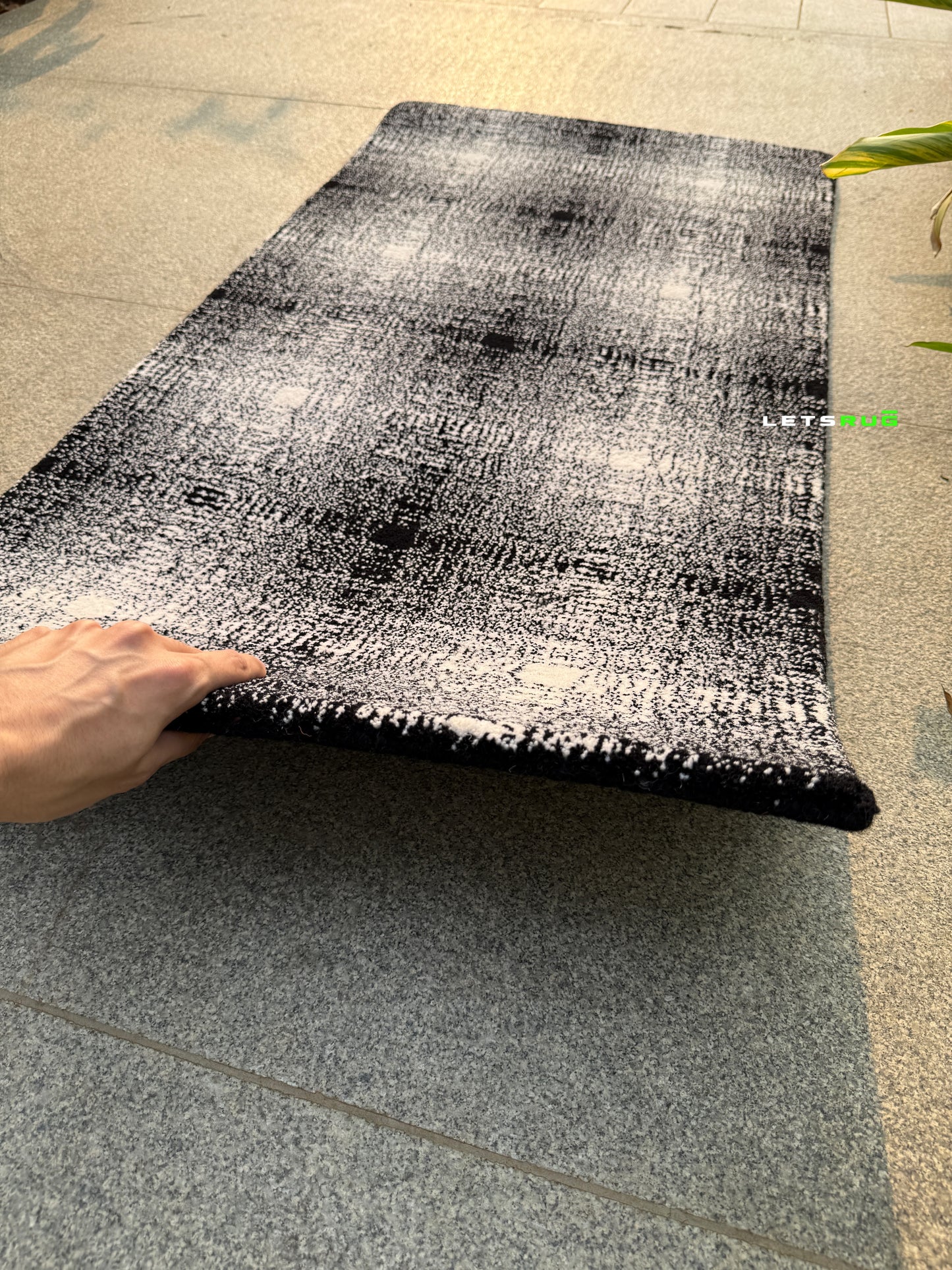 Textured Grid Rug | HandTufted Custom Rug