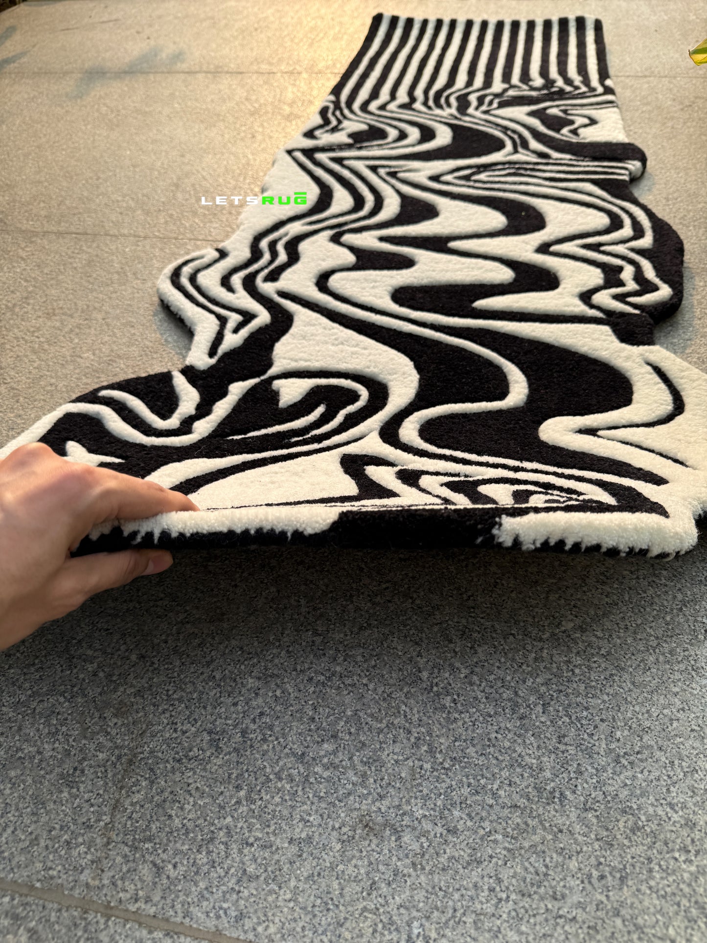 Ink Melt Rug | HandTufted Custom Rug
