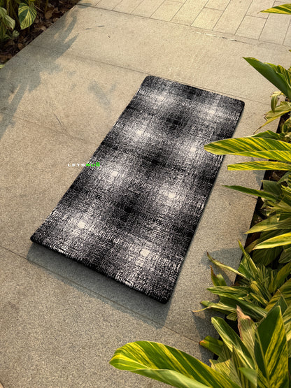 Textured Grid Rug | HandTufted Custom Rug