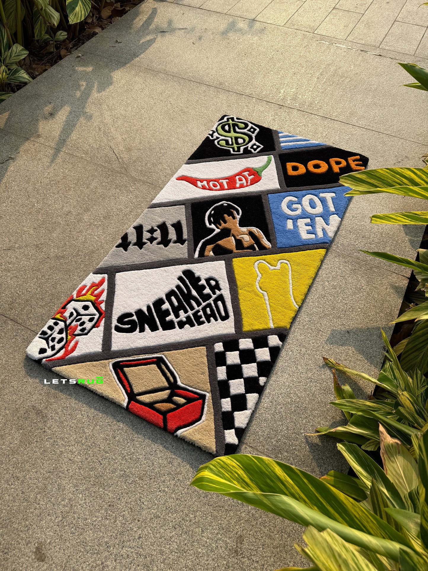 Sneakerhead Box Rug | HandTufted Custom Rug