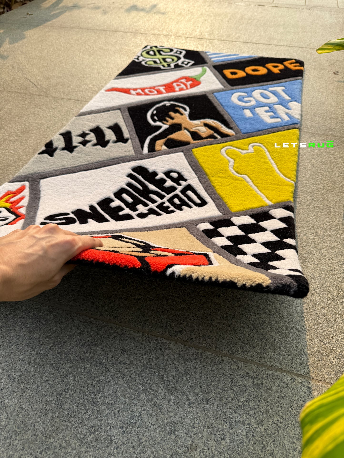 Sneakerhead Box Rug | HandTufted Custom Rug