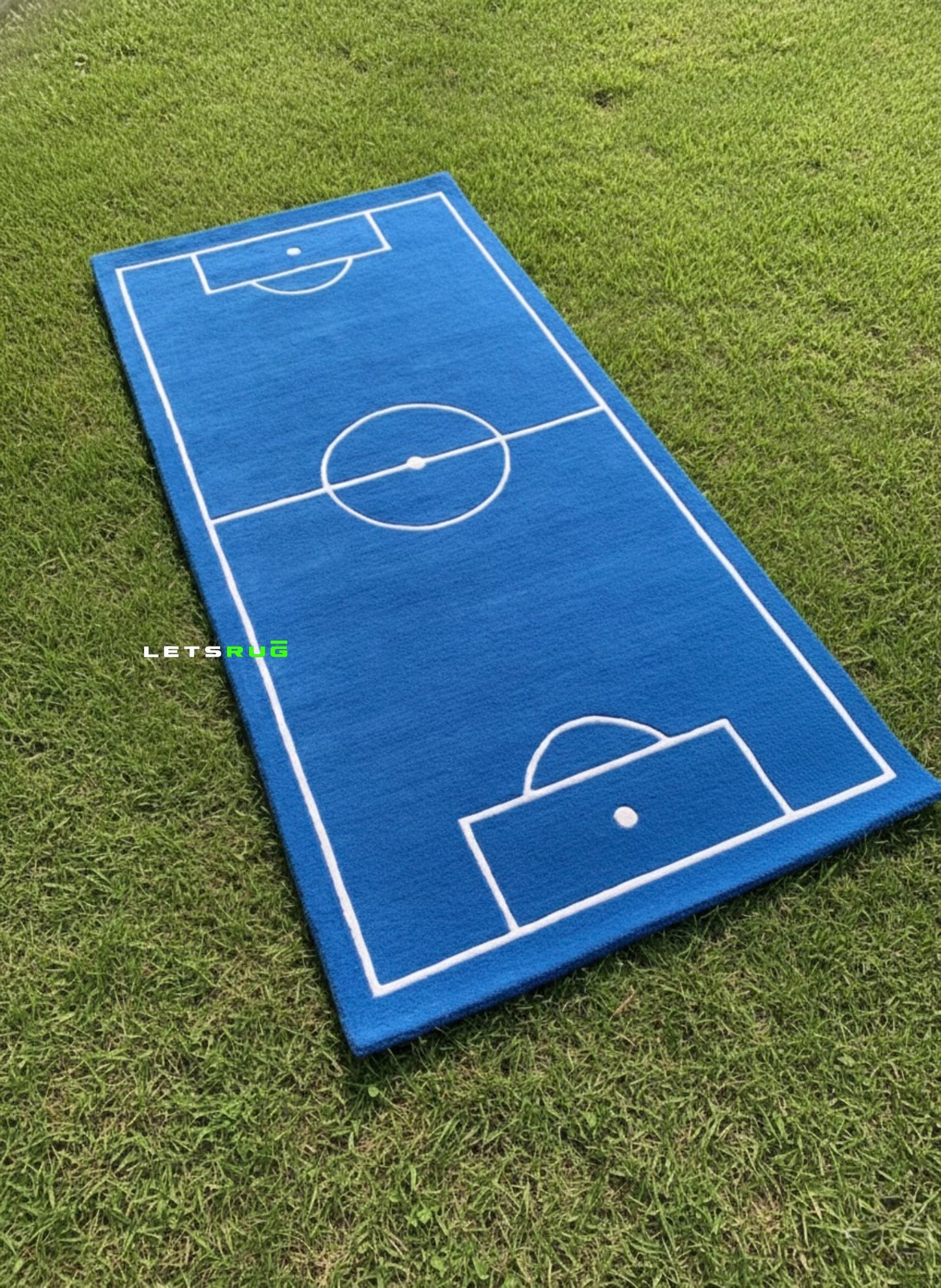 Football Field Rug | HandTufted Custom Rug