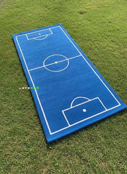 Football Field Rug | HandTufted Custom Rug