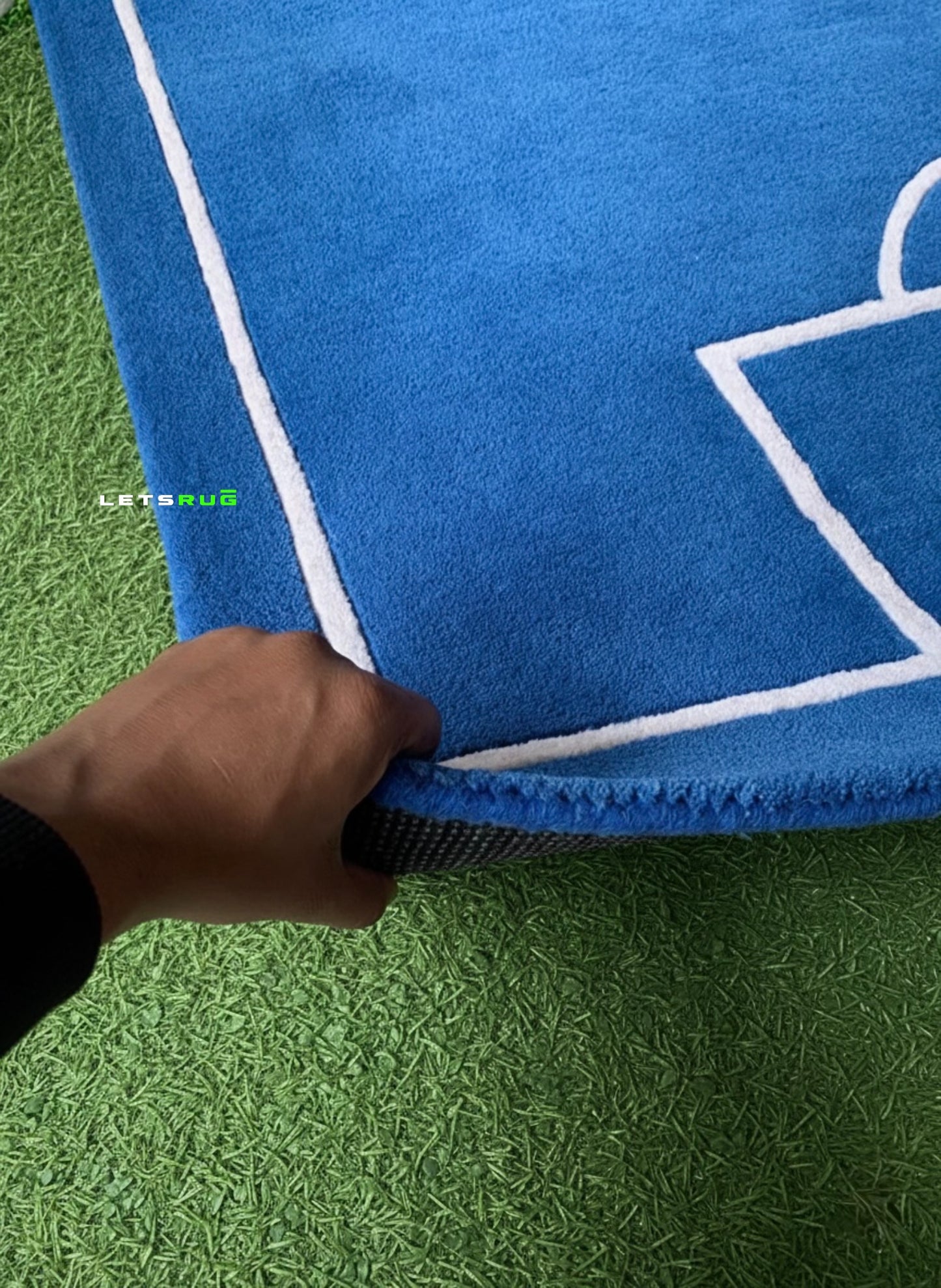 Football Field Rug | HandTufted Custom Rug