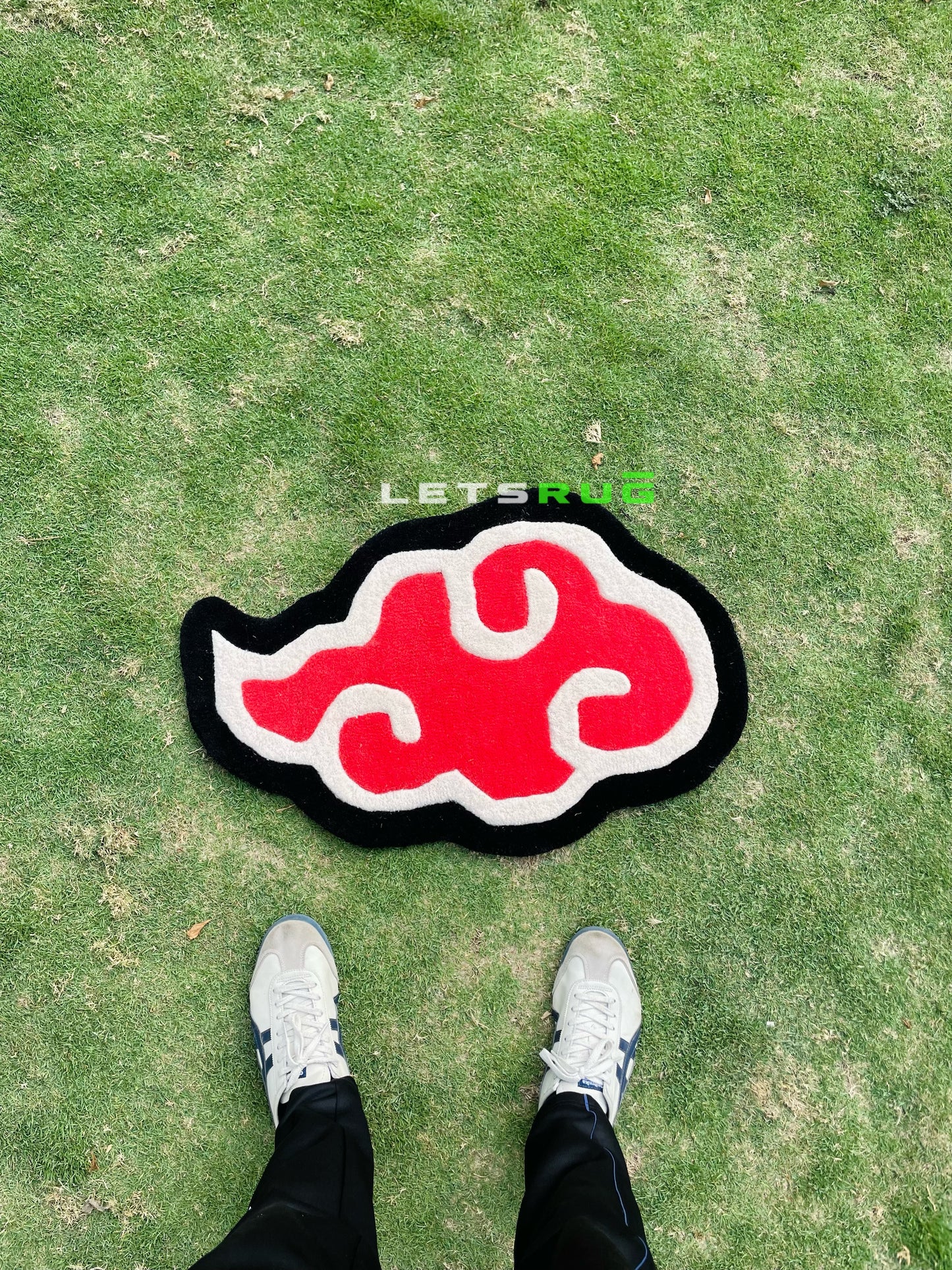 Akatsuki Cloud Rug | Custom Rug by LetsRug