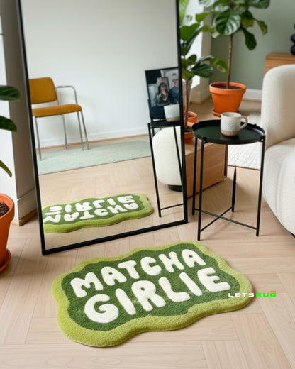 Matcha Girlie Rug | HandTufted Custom Rug