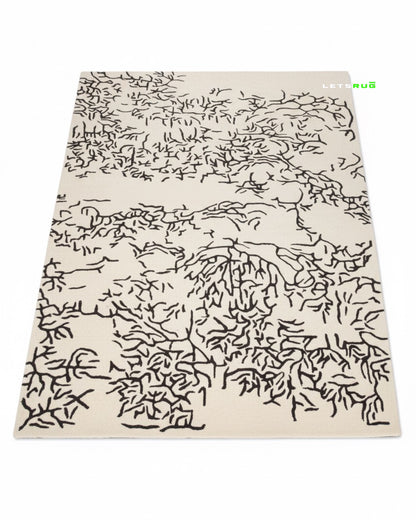 Contour Lines Rug | HandTufted Custom Rug