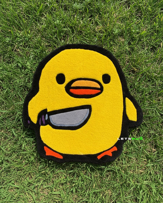 Duck with Knife Rug by LetsRug